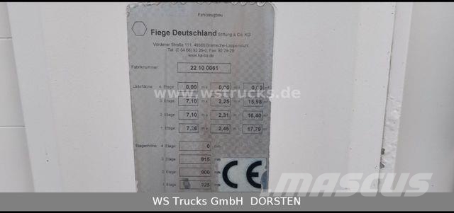DAF XF 105/460T KABA 3 Stock Vollalu Camioane transport animale