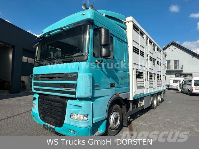 DAF XF 105/460T KABA 3 Stock Vollalu شاحنات نقل الحيوانات