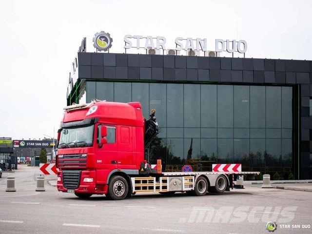 DAF XF 105.510 6x2 HMF 4020 Crane Kran شاحنات الرافعات
