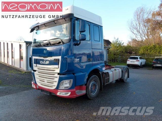 DAF XF 410 FT, ACC, LGS, ADR groß, DEB, deutsch, PTO Sadulveokid