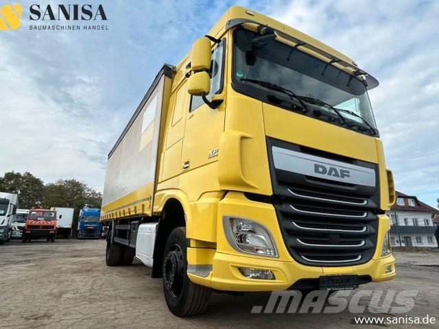 DAF XF 410/LBW/Edscha/Schiebe Gardinen/Klima Kamioni sa ciradom