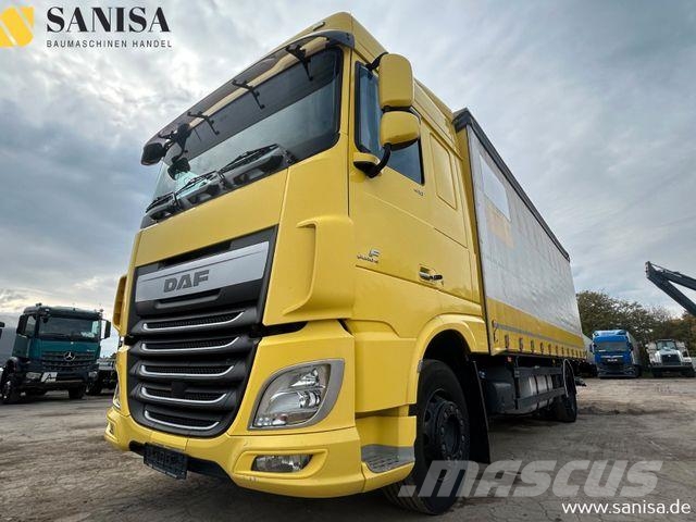 DAF XF 410/LBW/Edscha/Schiebe Gardinen/Klima Kamioni sa ciradom