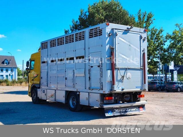 DAF XF 410 SC Menke Doppelstock Camiones para transporte de animales