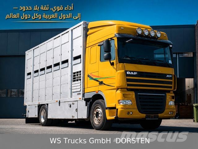 DAF XF 410 SC Menke Doppelstock Camiones para transporte de animales