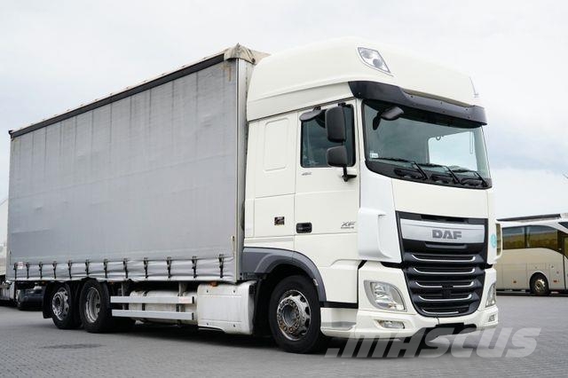 DAF XF / 460 / ACC / E 6 / SSC / FIRANKA / 19 PALET Camiones de caja de lona