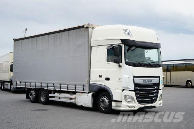 DAF XF / 460 / ACC / E 6 / SSC / FIRANKA / 19 PALET Camiones de caja de lona
