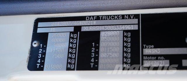DAF XF / 480 / ACC / 6 X 2 / E 6 / SUPER SPACE CAB / Camion ampliroll