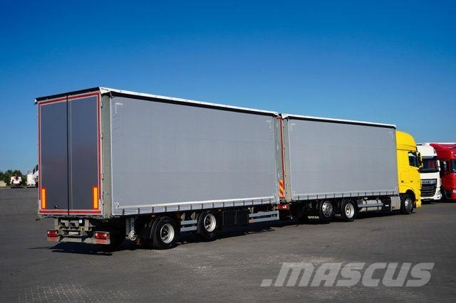 DAF XF / 480 / ACC / E 6 / ZESTAW PRZEJAZDOWY 120 M3 Citi