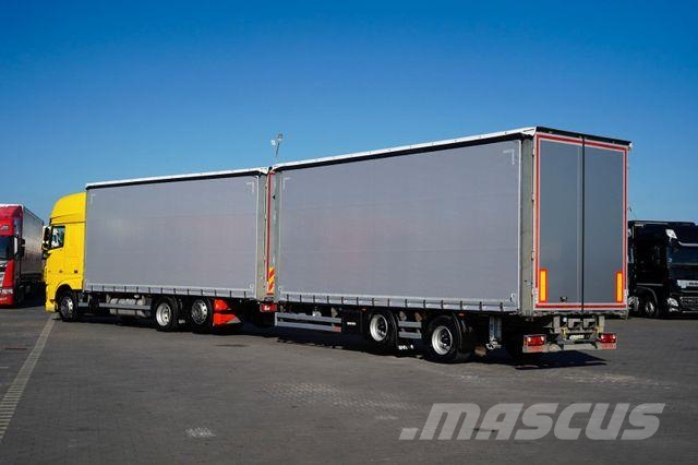 DAF XF / 480 / ACC / E 6 / ZESTAW PRZEJAZDOWY 120 M3 Citi