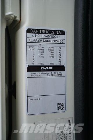 DAF XF / 480 / ACC / EURO 6 / ZESTAW PRZEJAZDOWY 120 Otros camiones