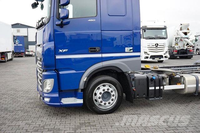 DAF XF / 480 / ACC / EURO 6 / SSC / MEGA / BDF / 7,8 Camiones chasis