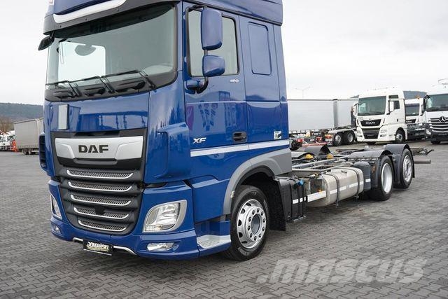 DAF XF / 480 / ACC / EURO 6 / SSC / MEGA / BDF / 7,8 Camiones chasis