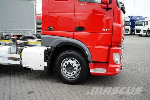 DAF / XF / 480 / ACC / EURO 6 / SSC / BDF / 7.82 M Wechselfahrgestell