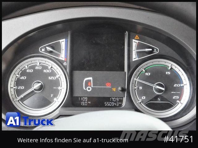 DAF XF 480 FAN Intarder, Lenkachse Steering Fülkés alváz