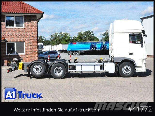 DAF XF 480 FAN Intarder, Steering axle Lenkachs Chassis met cabine