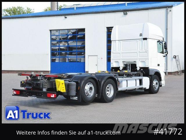 DAF XF 480 FAN Intarder, Steering axle Lenkachs Chassis met cabine