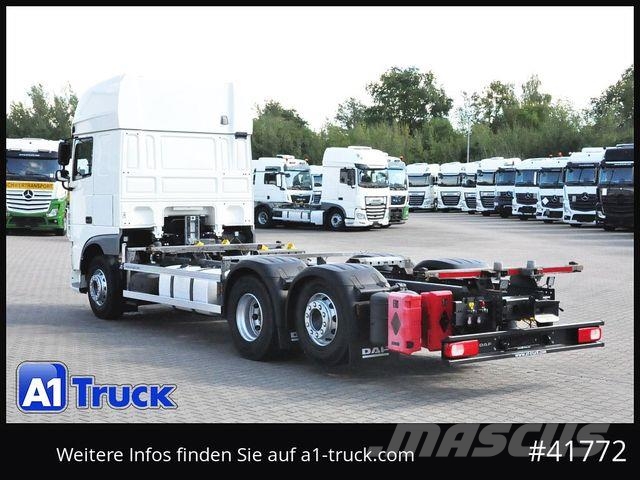 DAF XF 480 FAN Intarder, Steering axle Lenkachs Chassis met cabine