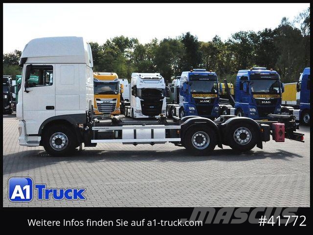 DAF XF 480 FAN Intarder, Steering axle Lenkachs Chassis met cabine