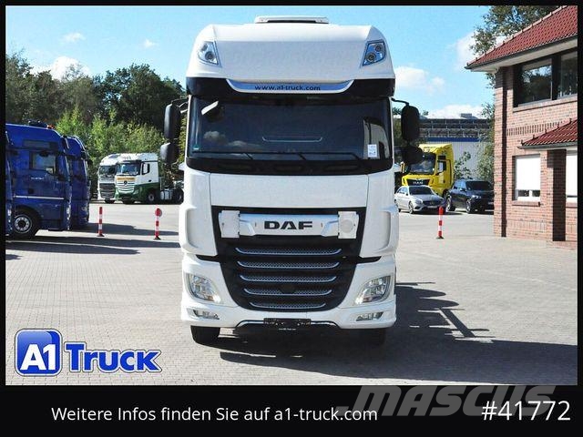 DAF XF 480 FAN Intarder, Steering axle Lenkachs Chassis met cabine