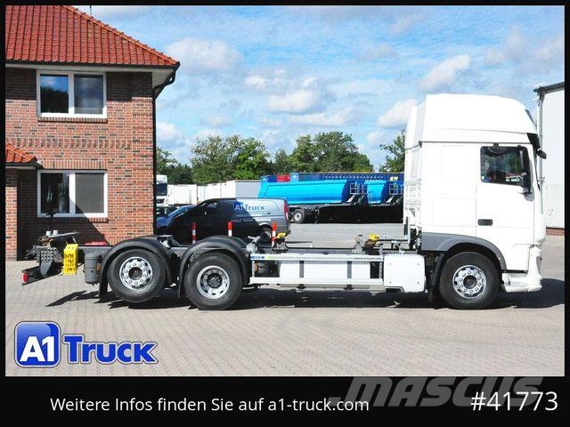 DAF XF 480 FAN Intarder, Steering axle Lenkachse Chassis met cabine