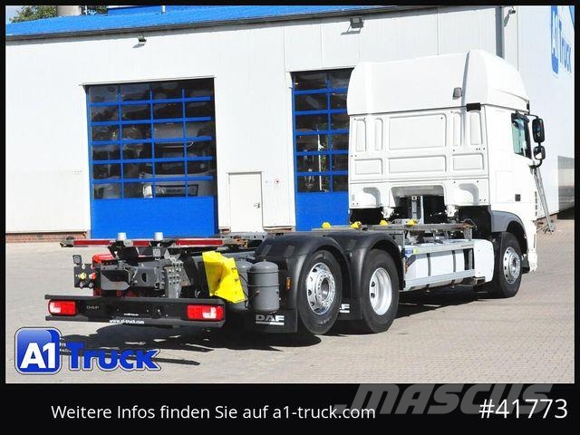 DAF XF 480 FAN Intarder, Steering axle Lenkachse Chassis met cabine