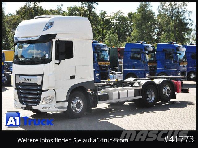 DAF XF 480 FAN Intarder, Steering axle Lenkachse Chassis met cabine