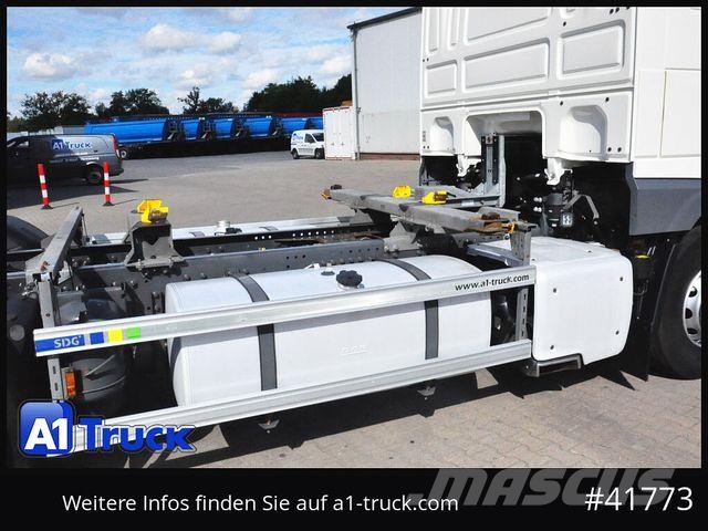 DAF XF 480 FAN Intarder, Steering axle Lenkachse Chassis met cabine