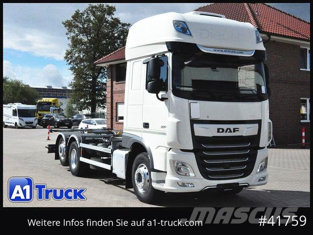 DAF XF 480 FAN SSC Intarder, Lenkachse Chassis met cabine