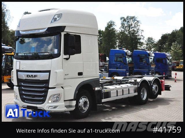 DAF XF 480 FAN SSC Intarder, Lenkachse Chassis met cabine
