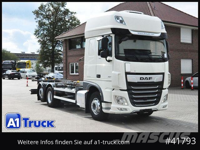 DAF XF 480 FAN SSC Intarder, Lenkachse Fülkés alváz
