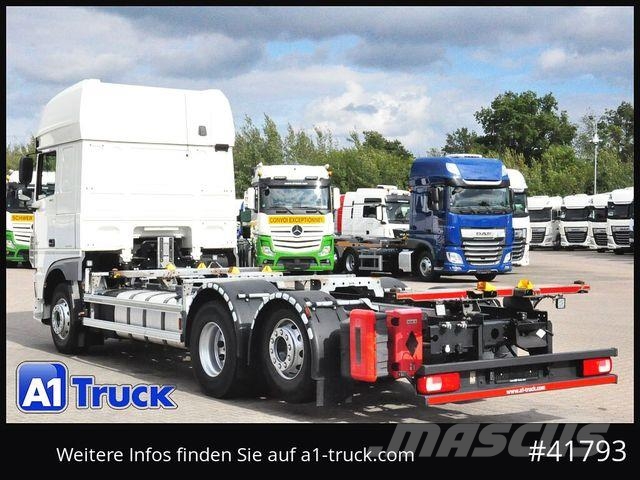 DAF XF 480 FAN SSC Intarder, Lenkachse Fülkés alváz