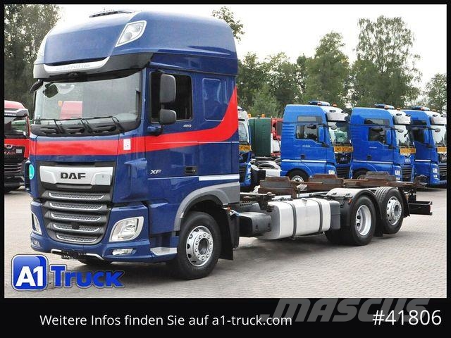 DAF XF 480 FAN SSC Intarder, Lenkachse Reifen 80 Tovornjaki-šasije