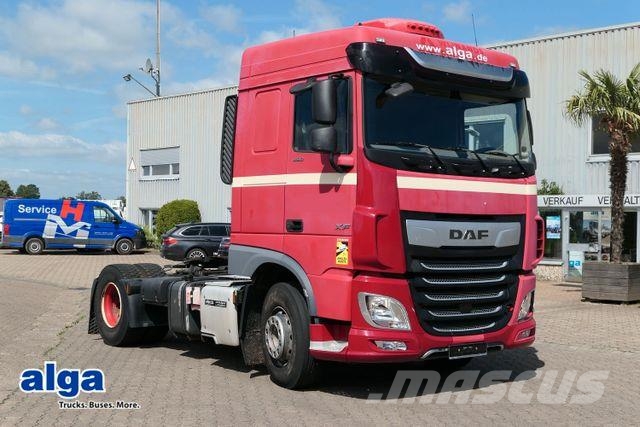 DAF XF 480 FT 4x2, Hydr., Standklima, 2x Liege 曳引機組件