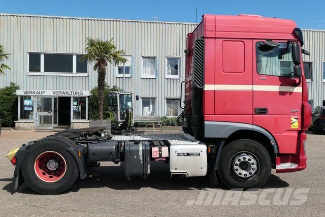 DAF XF 480 FT 4x2, Hydr., Standklima, 2x Liege 曳引機組件