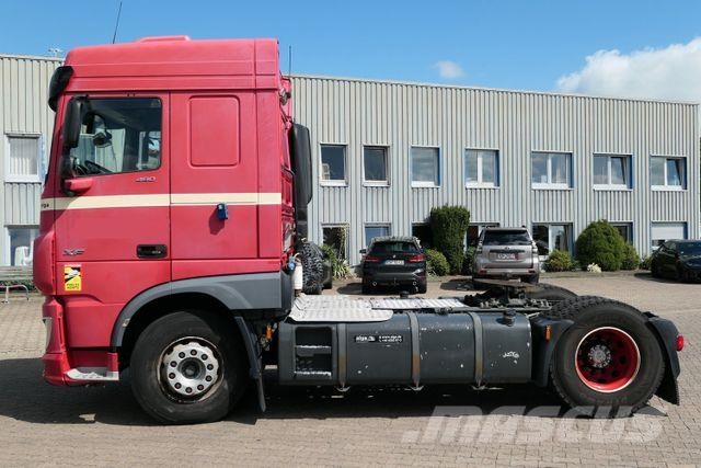 DAF XF 480 FT 4x2, Hydr., Standklima, 2x Liege 曳引機組件
