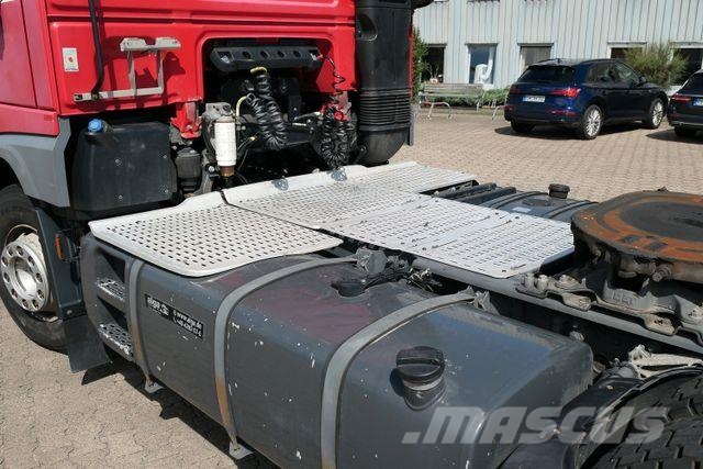 DAF XF 480 FT 4x2, Hydr., Standklima, 2x Liege 曳引機組件