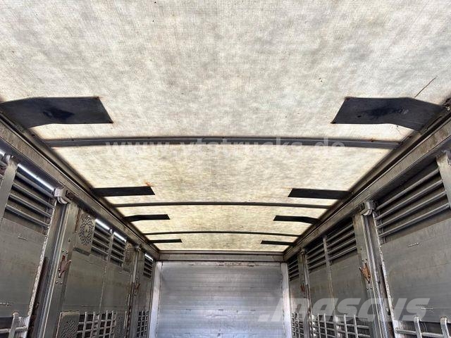 DAF XF 480 LL 6x2 3.Stock Menke Viehwagen m. Hubdach Tiertransporter