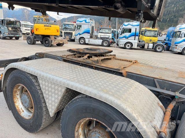 DAF XF 510 8X4 BL Retarder SZM + LKW Kran Fassi F800 Flatbed / Dropside trucks