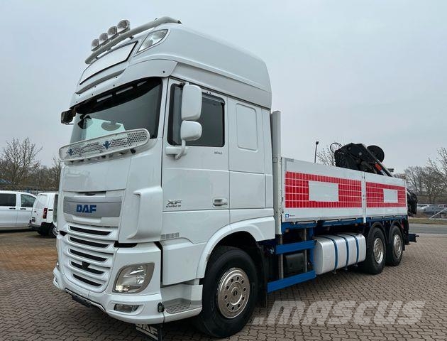 DAF XF 510 LL/ Retarder/ Hiab 262 E-8+Funk+5+6 Kreis Camiones grúa
