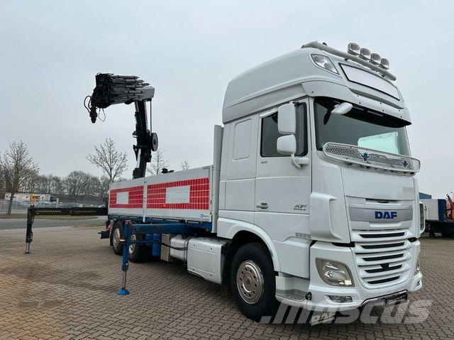 DAF XF 510 LL/ Retarder/ Hiab 262 E-8+Funk+5+6 Kreis Camiones grúa