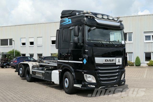 DAF XF 530 6x2, Meiller RS 21.70, Lenk-Lift,Intarder Camiones polibrazo