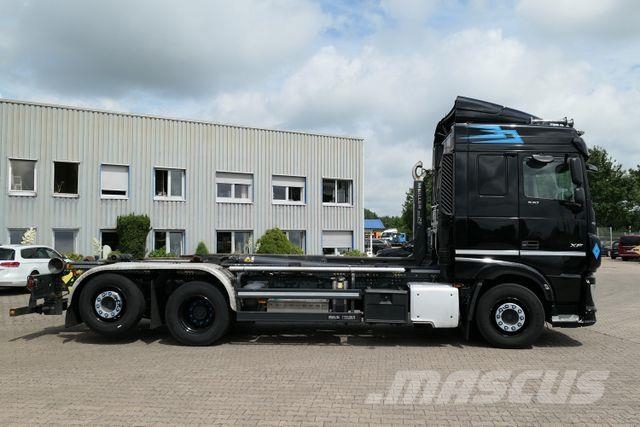 DAF XF 530 6x2, Meiller RS 21.70, Lenk-Lift,Intarder Camiones polibrazo