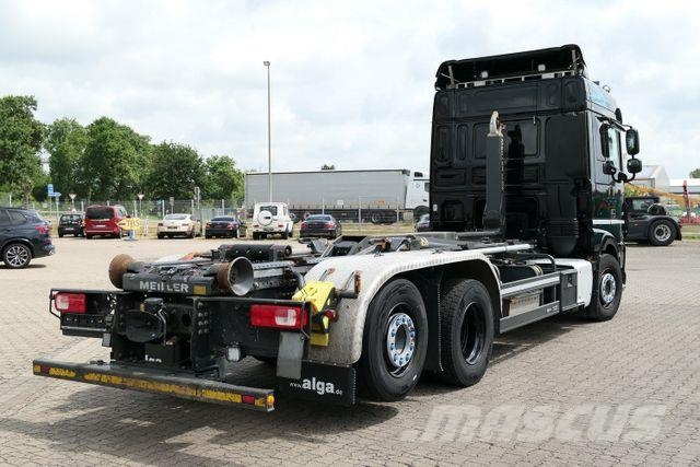 DAF XF 530 6x2, Meiller RS 21.70, Lenk-Lift,Intarder Camiones polibrazo