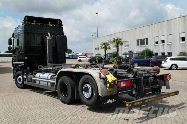 DAF XF 530 6x2, Meiller RS 21.70, Lenk-Lift,Intarder Camiones polibrazo