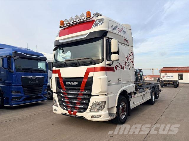 DAF XF 530 FAN / LENK+LIFT / 1.HD / STAND * ALCOA Chassis met cabine