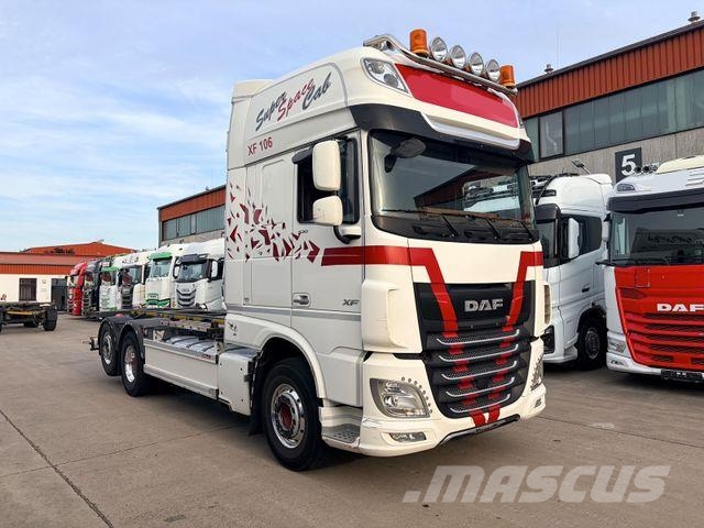 DAF XF 530 FAN / LENK+LIFT / 1.HD / STAND * ALCOA Chassis met cabine