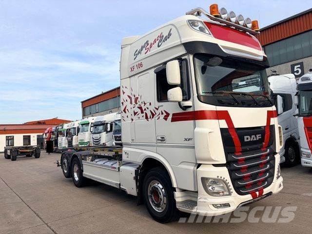 DAF XF 530 FAN / LENK+LIFT / 1.HD / STAND * ALCOA Chassis met cabine
