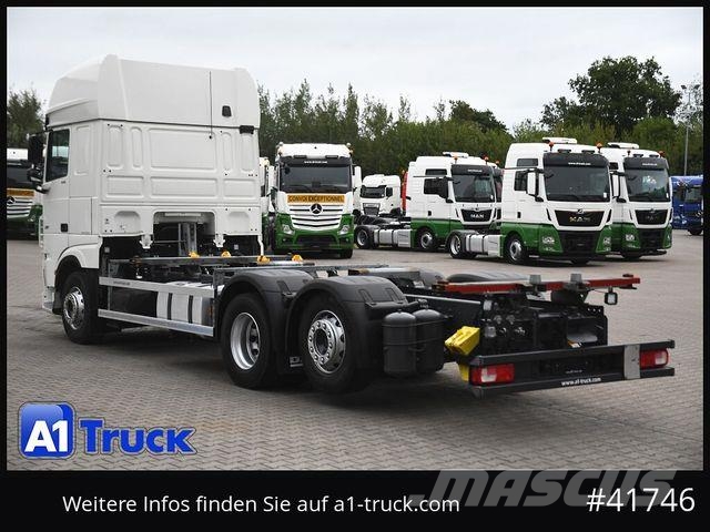 DAF XF 530 FAN SSC Intarder, Lenkachse 새시 운전실 트럭