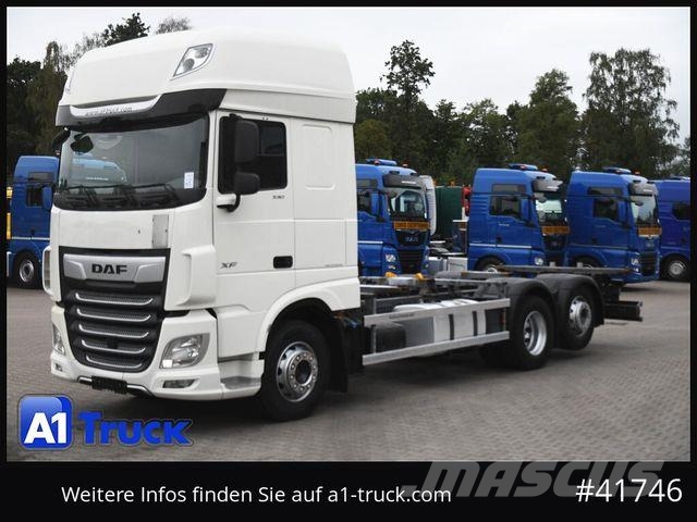 DAF XF 530 FAN SSC Intarder, Lenkachse 새시 운전실 트럭