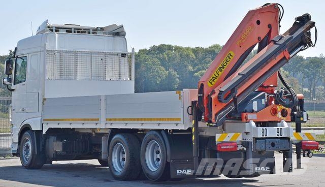 DAF XF 530 Pritsche 6,30 m + PK 15500 * TOPZUSTAND 起重機卡車